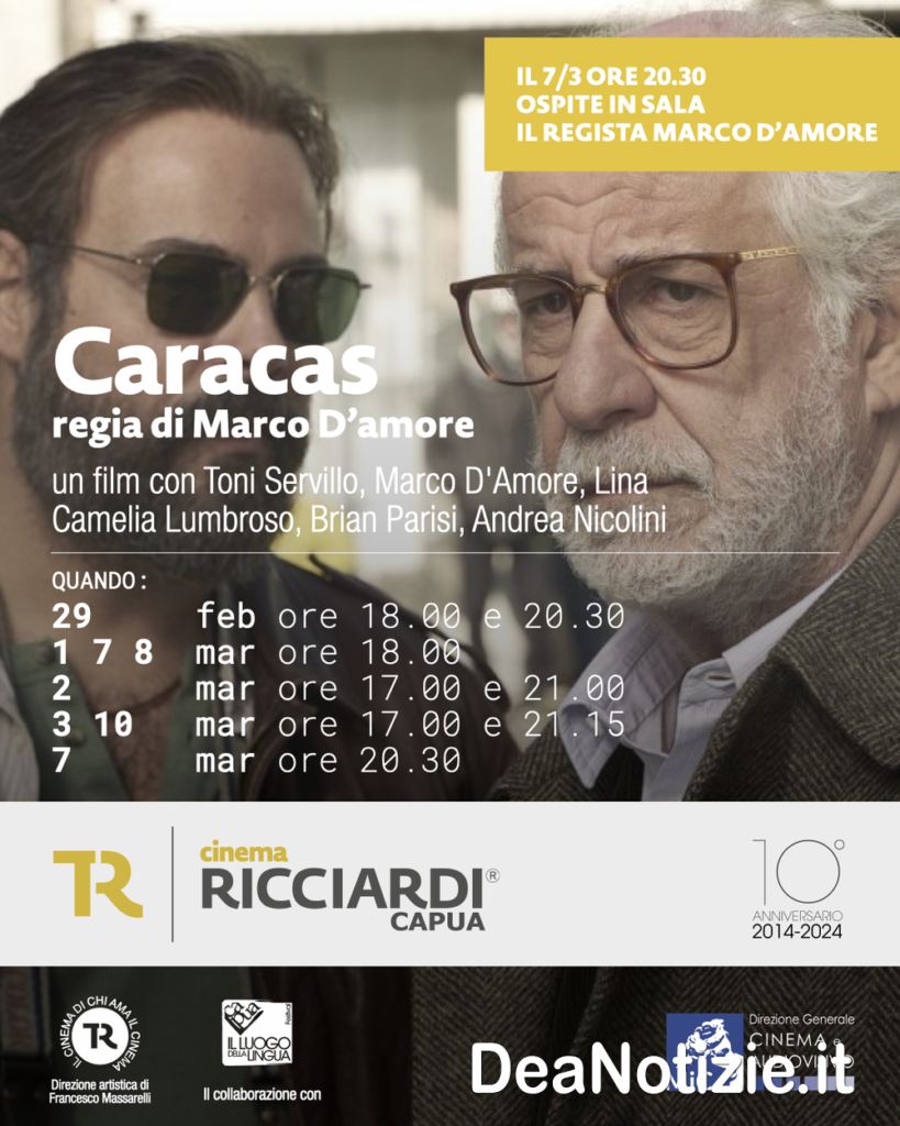 Il regista Marco D Amore ospite del Cinema Ricciardi con il film  